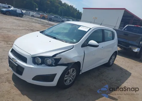 2014 Chevrolet Sonic Ls Manual from USA, damaged, VIN 1G1JB6SH1E4117633